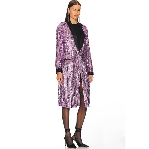 Free People pink sequin duster - Picture 3 of 5